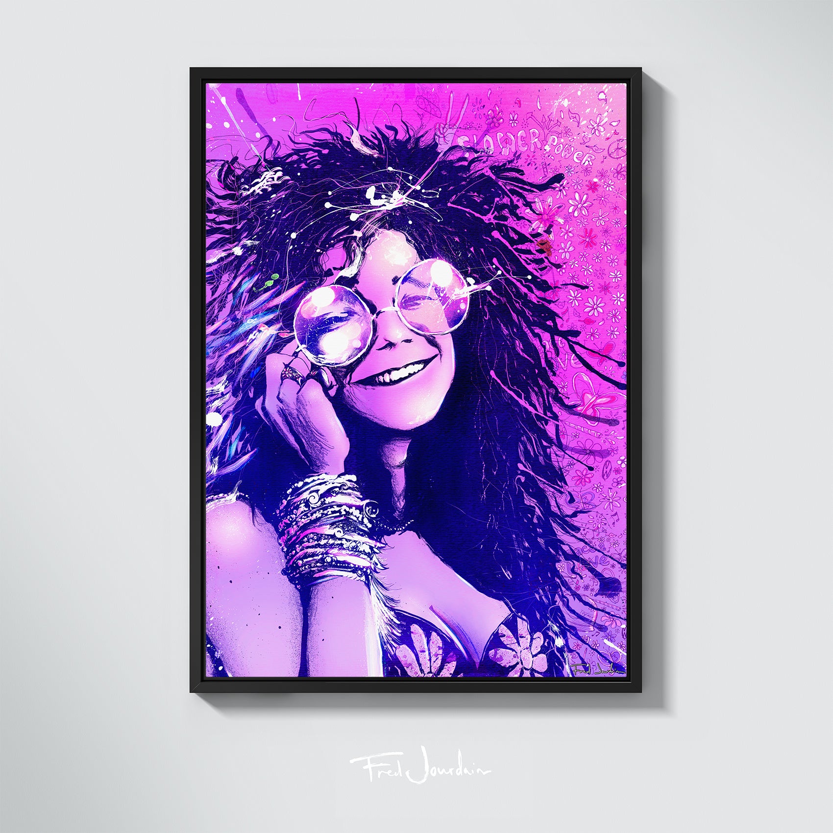 Janis Joplin - Fred Jourdain - Affranchi - Illustrations