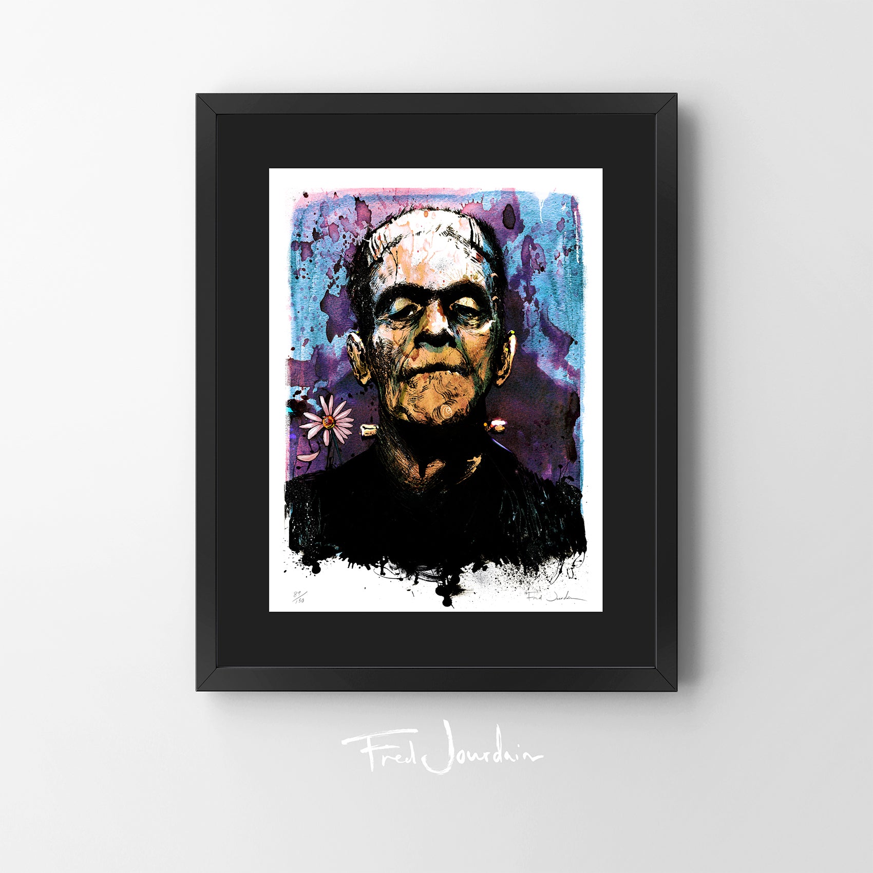 Frankenstein - Fred Jourdain - Affranchi - Illustrations