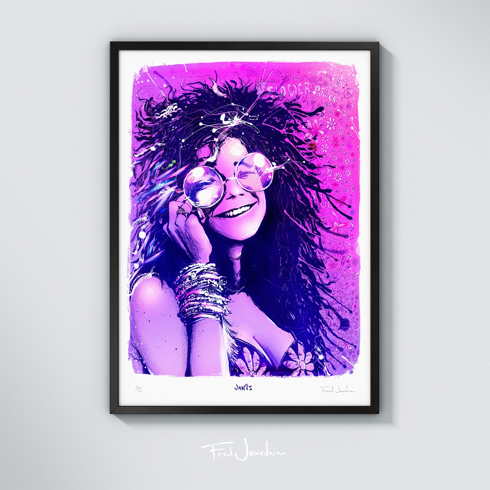Janis Joplin - Fred Jourdain - Affranchi - Illustrations