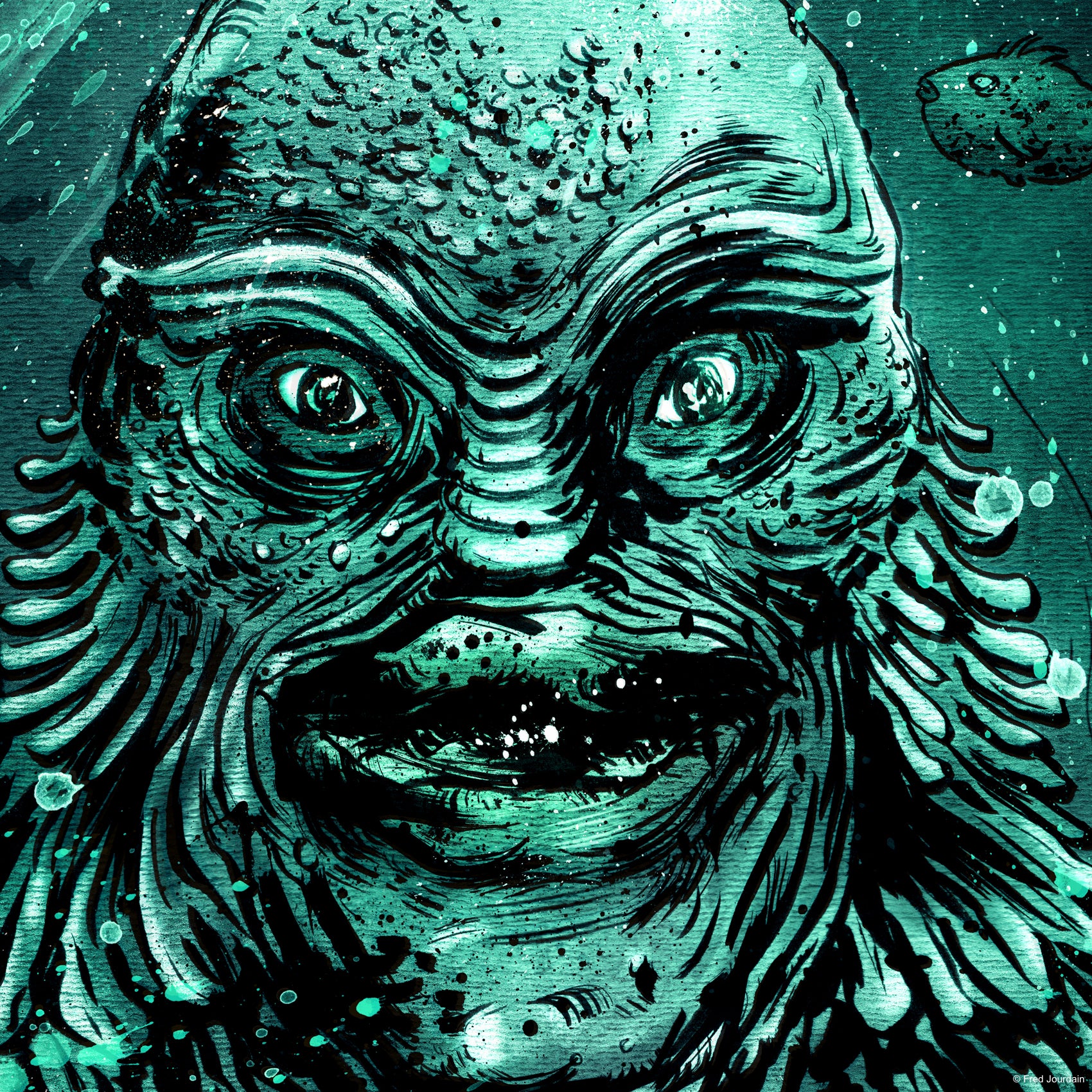 Creature from the black Lagoon